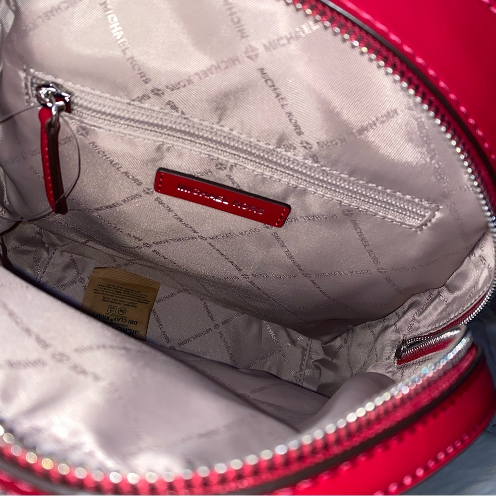MK 🩷 Michael Kors Backpack NWT raspberry - Picture 8 of 16